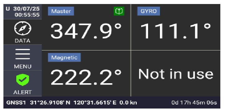Chế độ chọn hướng của tàu