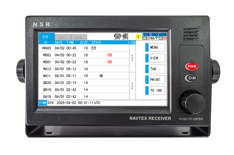 NVX-1000/NVX-3000 NAVTEX