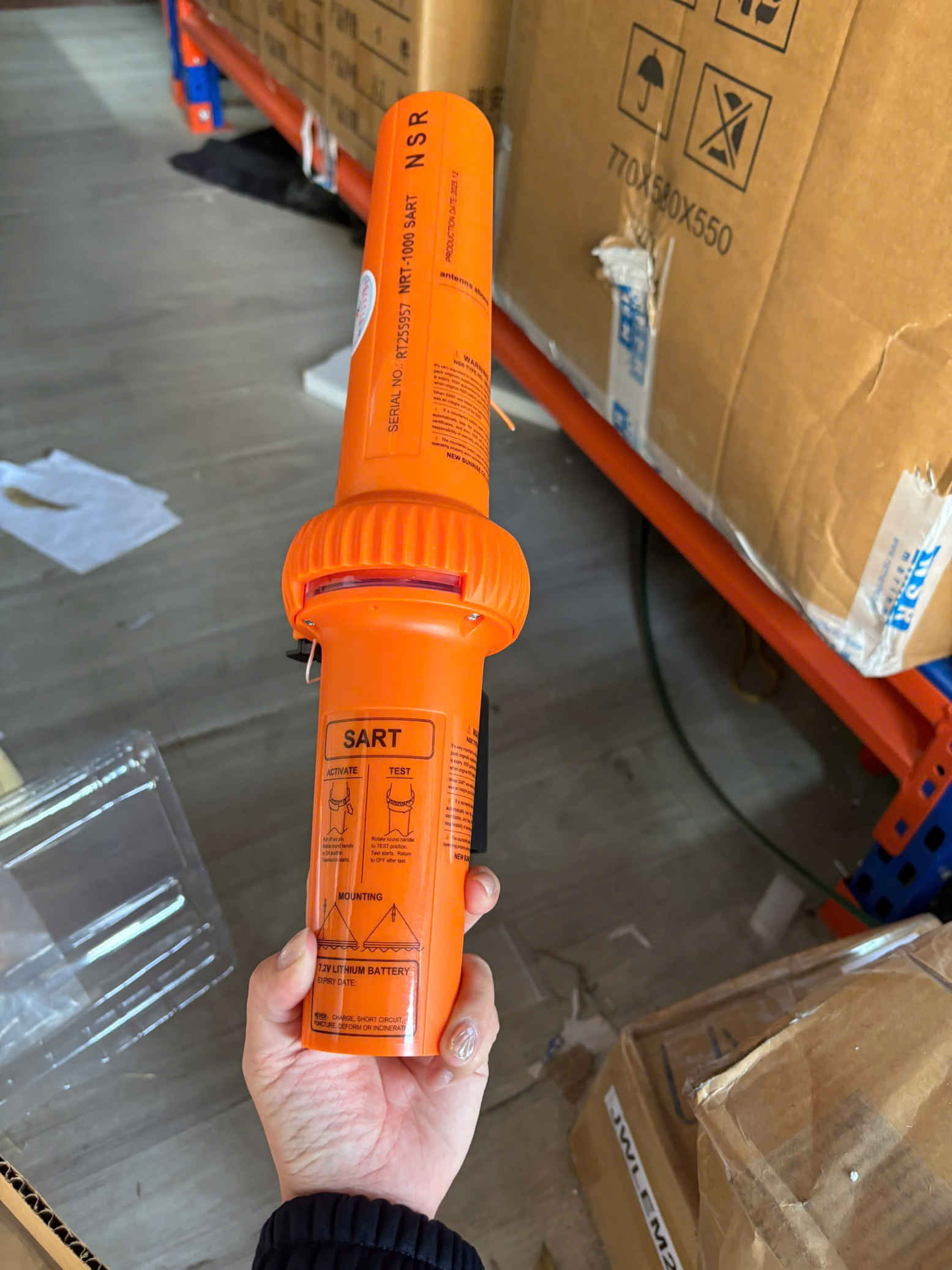 Phản xạ radar là gì? Thiết bị SART NRT-1000 giúp phát hiện mục tiêu trên biển